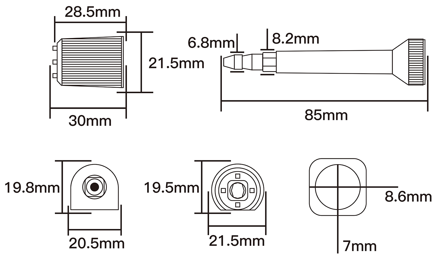 Container Bolt Seal JYBS031R Container Bolt Seal JYBS031R