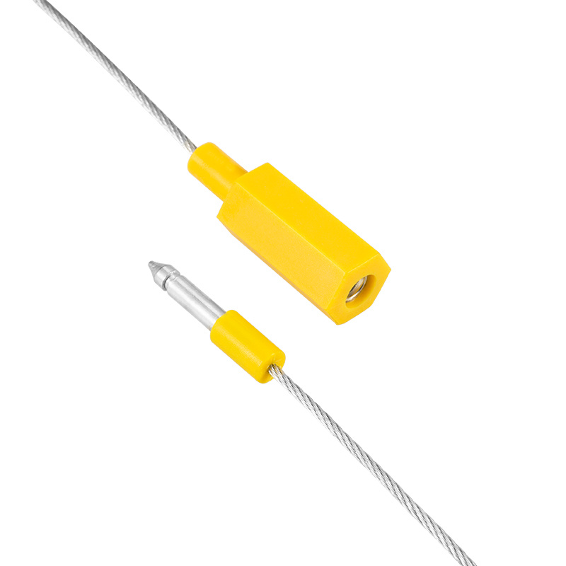 Cable Padlock Seal JY023C – Compact Tamper Evident Seal for Utility Meters, Travel Bags & Retail Packaging