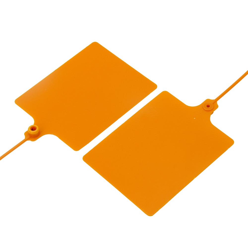 JY250C-Large Tag Plastic Security Seal with Metal Lock Insert – Ideal for Logistics & Outdoor Labeling