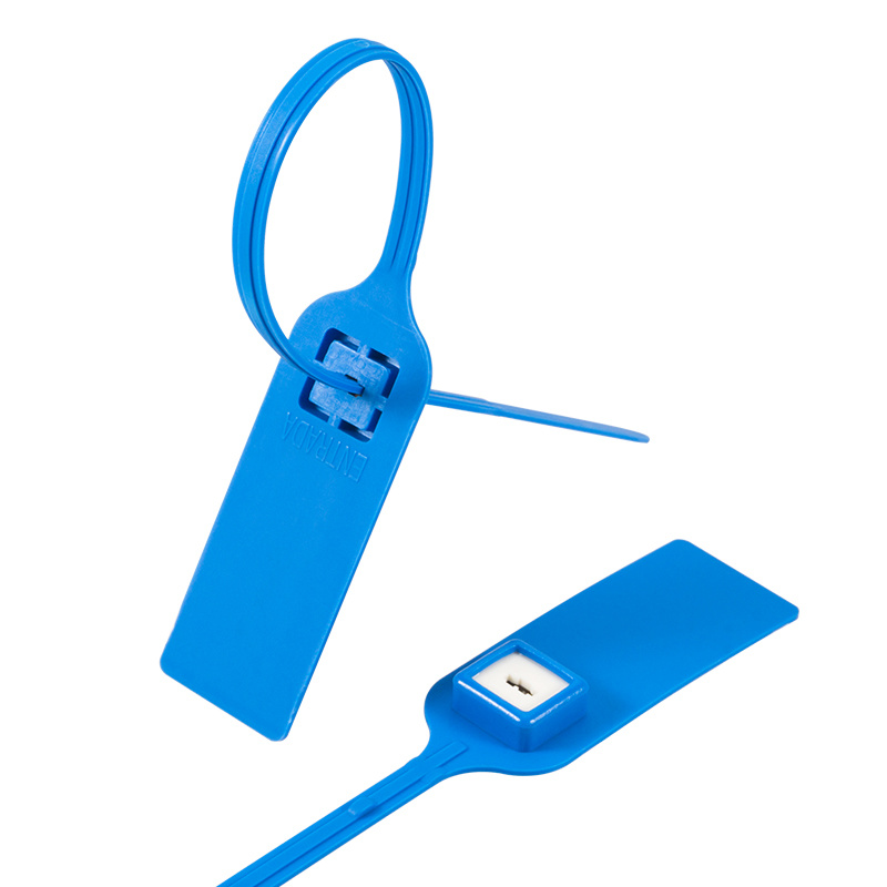 JY280D-Heavy-Duty Flat Strap Pull-Tight Security Seal with Metal Lock Core for Transport & Cargo Control