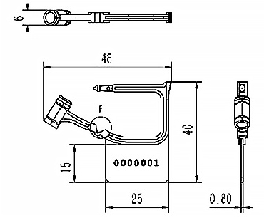 Padlock Security Seal PL01