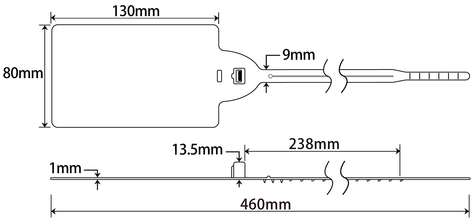 Heavy Duty Plastic Seal JY460Y