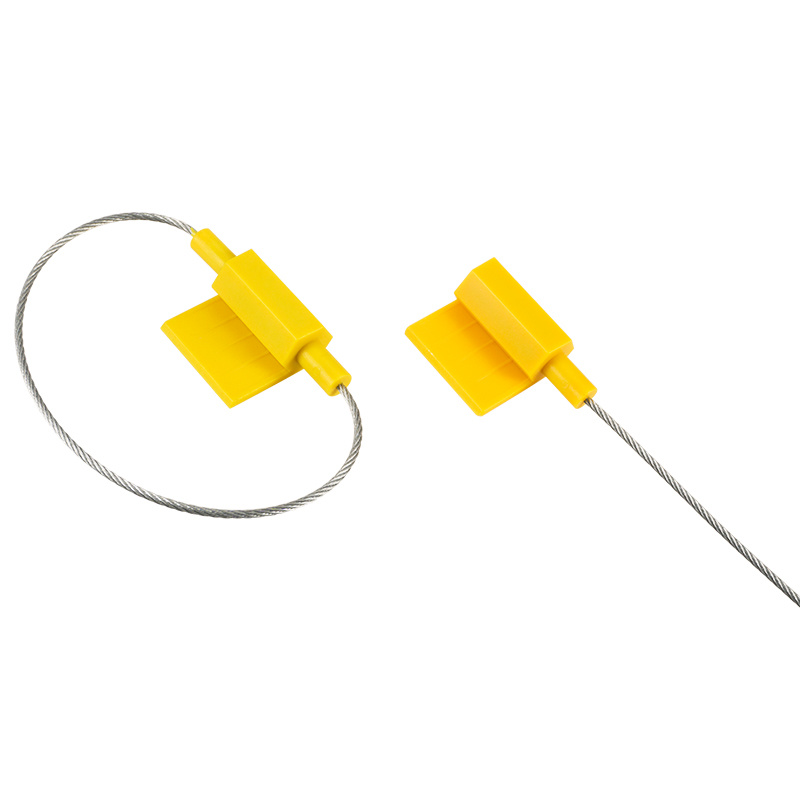 Padlock Style Security Seal JY023B – Big Flag Cable Seal for Courier Bags, Airline Service & Postal Use