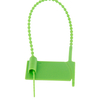 JY230T- Beaded Pull-Tight Plastic Seal with Tear-Off Buckle – Anti-Tamper Security for Logistics & Airline Carts
