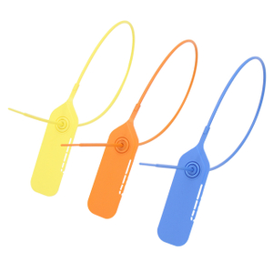 JY550T-550mm Pull Tight Plastic Security Seal for Logistics & Parcels – Custom Logo Available