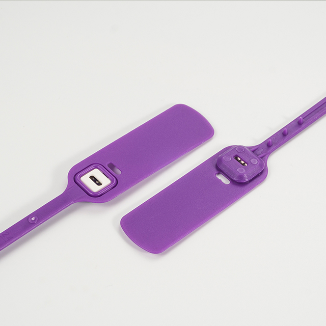 JY300S-Heavy-Duty Flat Band Plastic Security Seal with Steel Lock for Medical, Retail & Transport Use