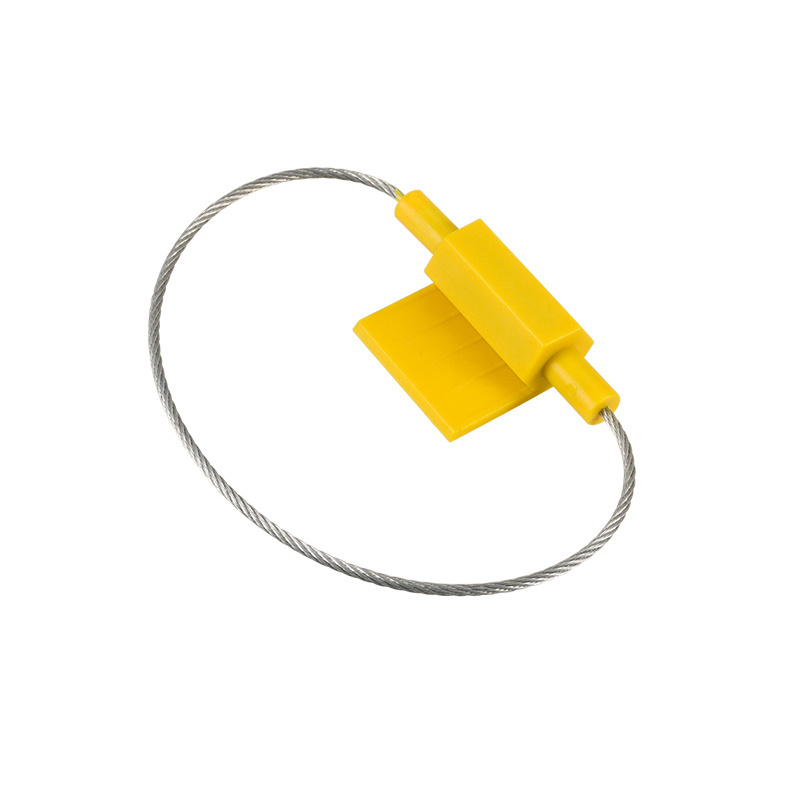 Padlock Style Security Seal JY023B – Big Flag Cable Seal for Courier Bags, Airline Service & Postal Use