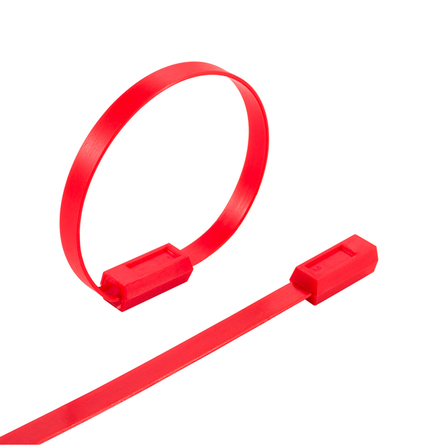 JY210-Tamper-Visible Plastic Seal for Van & Trailer Door Locking in Transit Operations