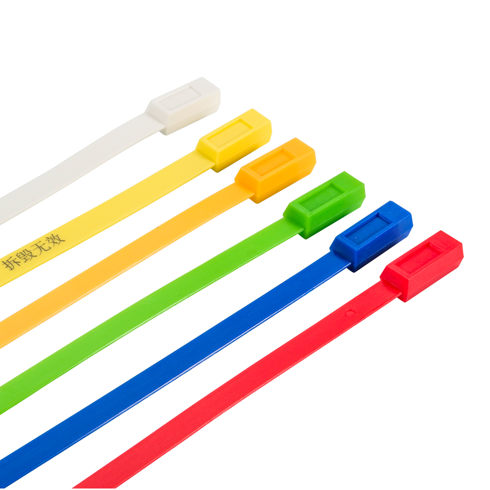 JY210-Tamper-Visible Plastic Seal for Van & Trailer Door Locking in Transit Operations