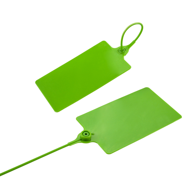 JY250E-Metal Core Big Flag Plastic Seal for Cargo Identification, Warning Labels & Field Control