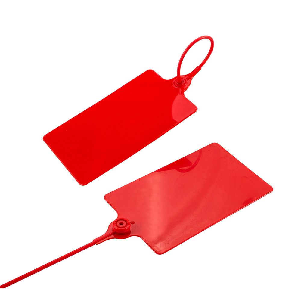 JY250E-Metal Core Big Flag Plastic Seal for Cargo Identification, Warning Labels & Field Control