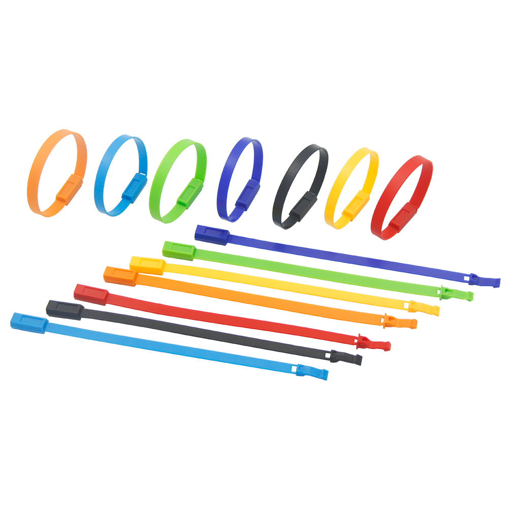 JY210-Tamper-Visible Plastic Seal for Van & Trailer Door Locking in Transit Operations