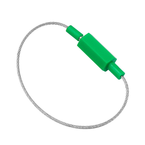 Cable Padlock Seal JY023C – Compact Tamper Evident Seal for Utility Meters, Travel Bags & Retail Packaging