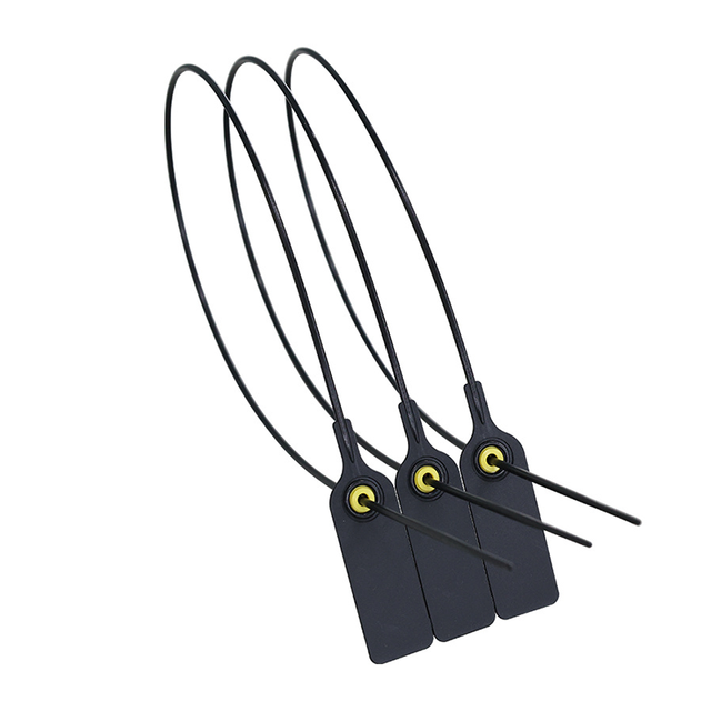 Extra Long Plastic Security Seal JY700 – Adjustable Pull Tight Seal for Bulk Cargo, Agriculture & Postal Bags