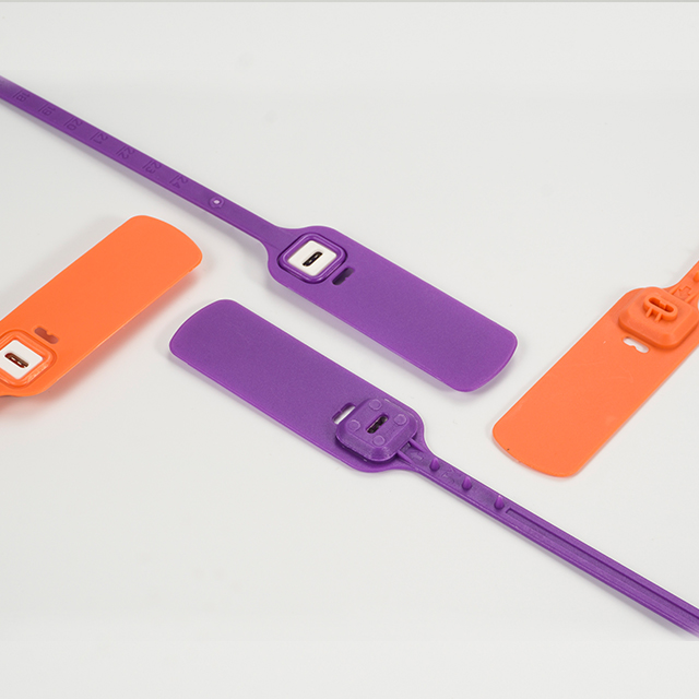 JY300S-Heavy-Duty Flat Band Plastic Security Seal with Steel Lock for Medical, Retail & Transport Use