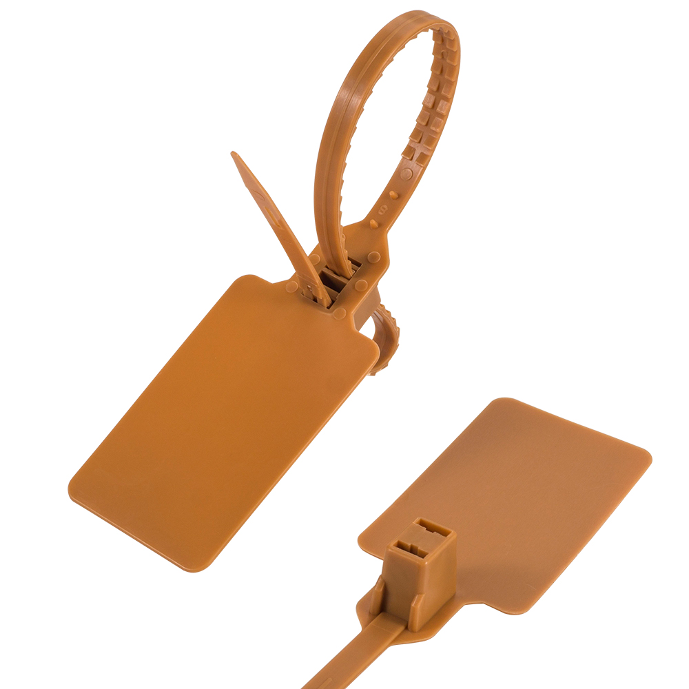 JY410S-410mm One-Piece Injection Double Lock PP Security Seal