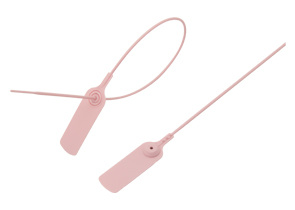 Custom Plastic Security Seal JY500 – Pull Tight Tamper Proof Seal for Garments, Shoes & E-Commerce Parcels