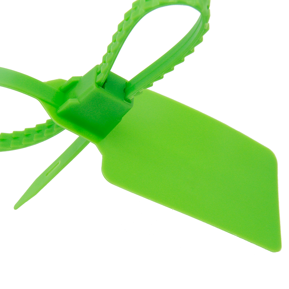 JY410S-410mm One-Piece Injection Double Lock PP Security Seal