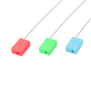 JY028F- Square Head Cable Seal with 1.8mm Galvanized Steel Wire