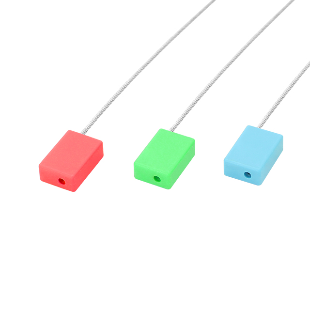 JY028F- Square Head Cable Seal with 1.8mm Galvanized Steel Wire