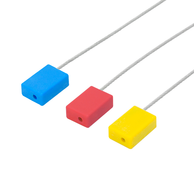 JY028F- Square Head Cable Seal with 1.8mm Galvanized Steel Wire